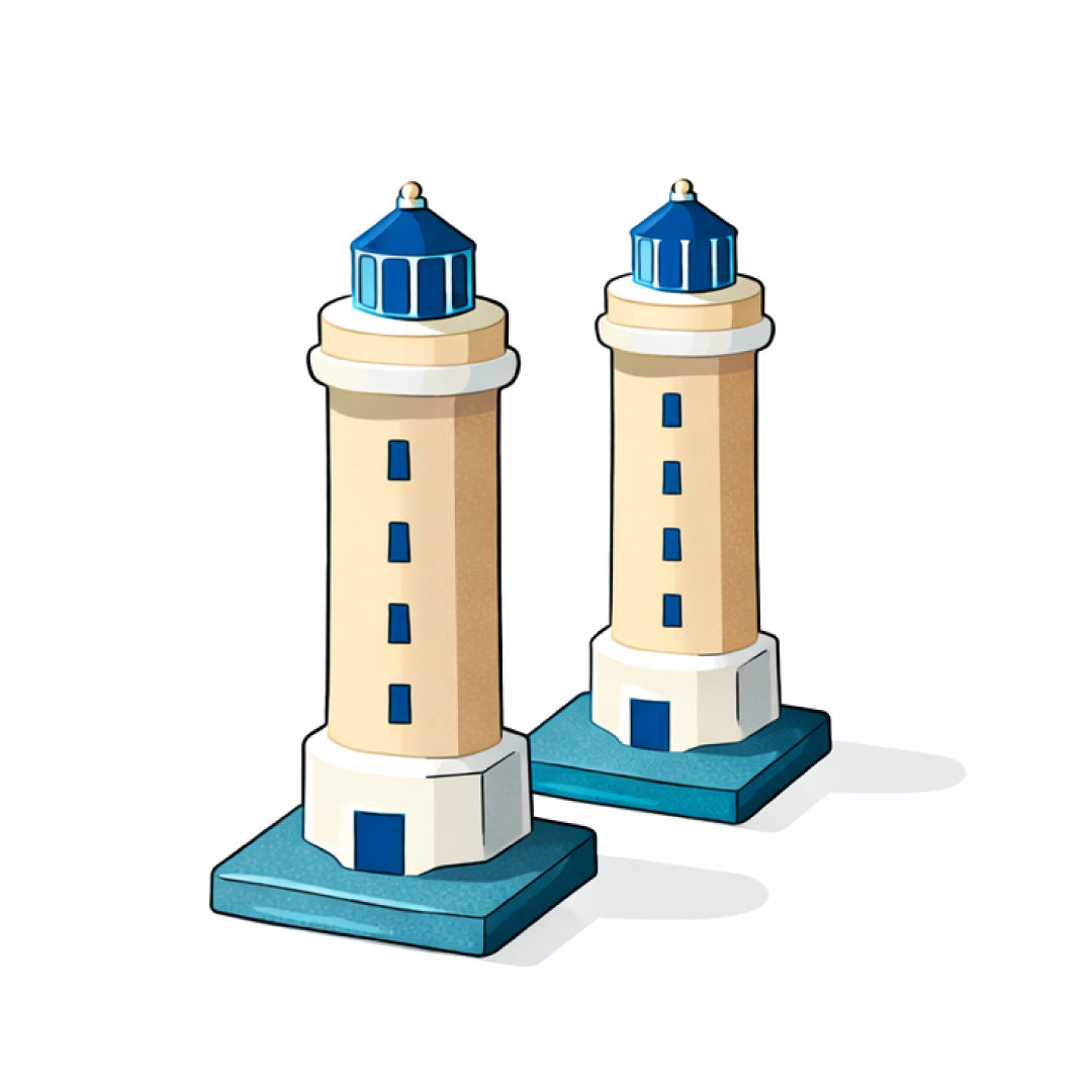 Alexandroupoli lighthouse miniature souvenir inspired by the famous lighthouse of Alexandroupoli Greece