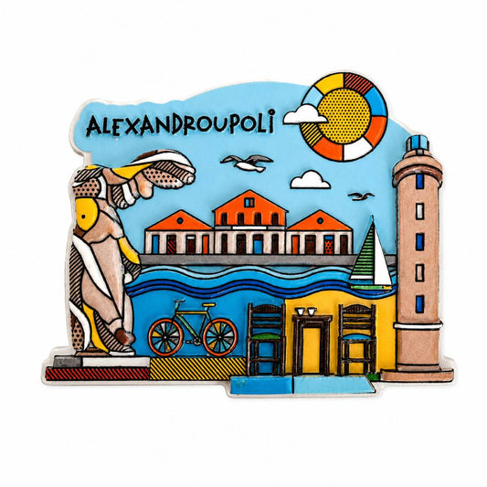 Alexandroupoli Fridge Magnet