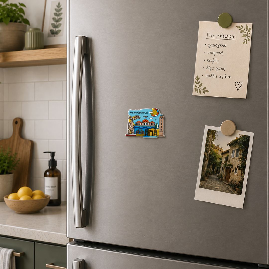 Alexandroupoli Fridge Magnet